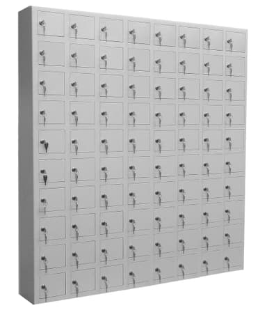 Secureo Schließfachanlage 80 Fächer