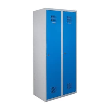 Secureo Garderobenschrank breit 2 Abteile